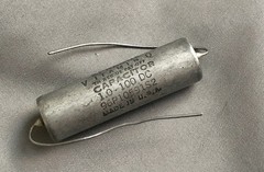 NOS Sprague 1.0 uF 100V Capacitor Vitamin Q audiophile crossover – Quan. Avail.