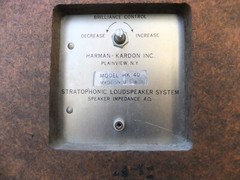 Harman Kardon HK-40 Vintage Floor Standing Speakers Pair