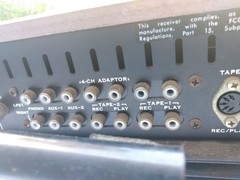 Vintage Sansui 771 Stereo Receiver Powers On with Manual, For Parts
