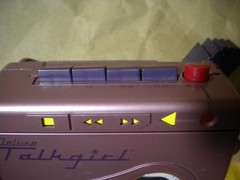 Tiger Deluxe Talkgirl Cassette Player Recorder Home Alone 2. Needs Help! As Is