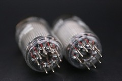 GE 6267 EF86 Pair – West Germany – Silver Mesh Shield – Cup Getter
