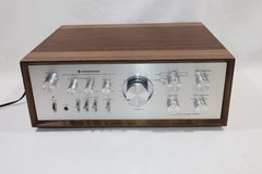 Kenwood DC Stereo Integrated Amplifier KA-7100 with Wood Case