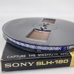 Sony SLH‑180 Reel‑to‑Reel Tape 1/4″ x 1800ft Type‑7 1.0mil Splice‑Free NOB