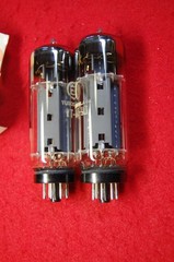 Ei Yugoslavia KT90 matched pair, NOS, OO getter, copper rods