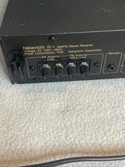 Vintage Nakamichi R-1 Mini System AM/FM Stereo Receiver with Remote