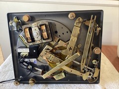 Vintage DUAL 1216 Germany Made Turntable. Clean But Gummed Up. For Parts.