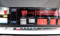 Vintage 1983 AIWA AD-F990U Audiophile Stereo Cassette Deck RARE-