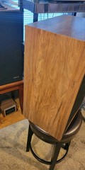 1979 EPI Epicure 180V Speakers Pair Large Cabinet Speakers 25″x16″ Need Refoamed