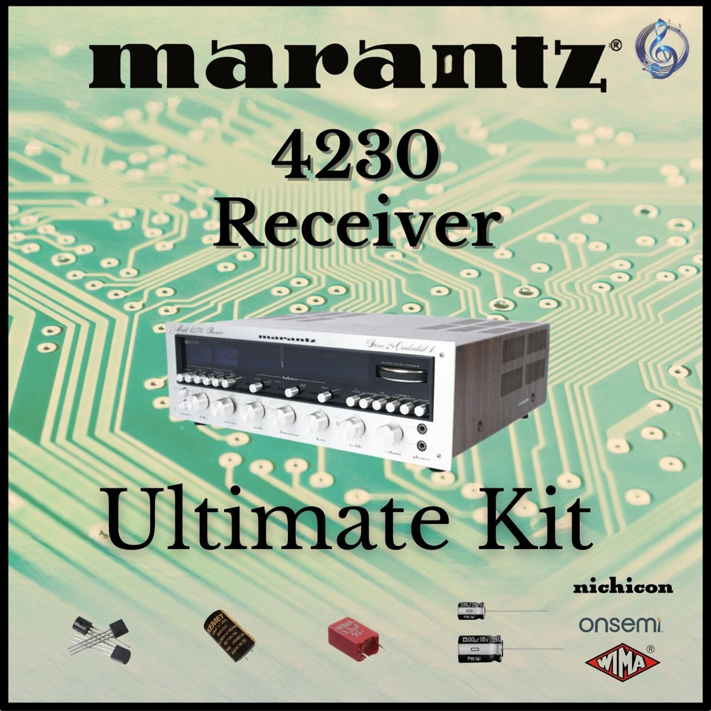 Marantz 4230 Receiver Ultimate Upgrade Kit Genuine Parts Restoration