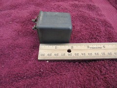 (2) SMALL TRANFORMERS + (1) CAPACITOR WESTERN ELECTRIC ERA UNKNOWN MAKER