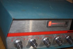 Vintage University Sound T-20 Power Line PA Amplifier – Powers Up – Lights Up
