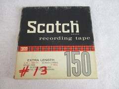 Kennedy Funeral Soundcratf Scotch RCA Sound Recording Tape Magnetic Vintage 7