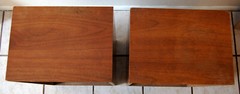 Two Pioneer OEM CS-701 Speaker Systems Wood Cabinets Only