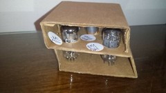 NOS – Boxed Set BELL & HOWELL 12AU7 1V2 6DT6A JAPAN Tube TV-7 No microphonics