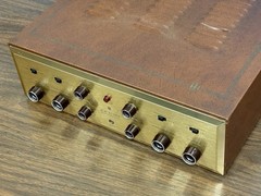 HH Scott 222c Amplifier With Scott Metal Case In Working Condition – Tested