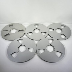 (Lot of 10) Ampex Metal Tape Reel 10.5″ x 1/4″ Take Up