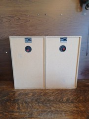 Vtg Pair Of Aiwa SX-77 Three Way Reflex Speakers. Sound Great In Good Shape.