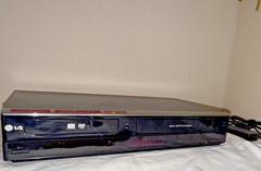 LG RC897T DVD/VCR Recorder 4-Head Hi-Fi,1080p, HDMI Tested w/ Power & Remote