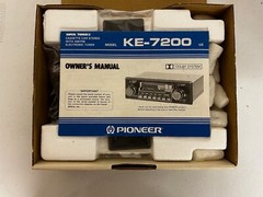Pioneer KE-7200 Cassette Car Stereo with AM/FM Electronic Tuner