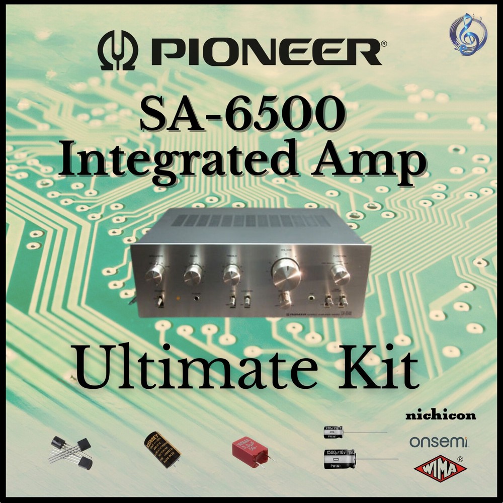 Pioneer SA-6500 Integrated Ultimate Upgrade Kit Genuine Parts Restoration