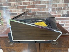 🍊Vintage 1970s Zenith Allegro Stereo System w/ AM/FM Stereo Turntable 8 Track!