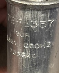 Vintage Bell + Howell 706840 16mm GE Capacitor 75 – 50A 5uf 236VAC # 72F5357