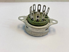 9 Pin tube sockets original new old stock