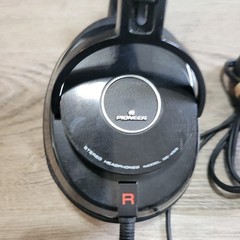 Pioneer SE-450 Vintage Stereo Headphones Over Ear Black 1/4″ Plug Japan Style