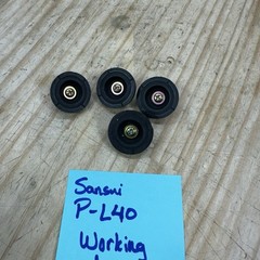 Sansui Turntable P-L40 Parts – Four Feet Legs Pads