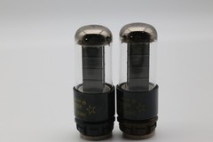 PAIR OF WESTINGHOUSE 5Y3GT RECTIFIER NOS NIB TOP D GETTER BL PLATES OBX