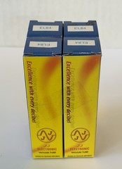 New Quad JJ ELECTRONICS Factory Matched EL84 Vacuum Tubes in Original Boxes