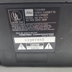 Toshiba SV-771 Diomage VCR Tray Loading System For Parts Or Repair -Rare… W1