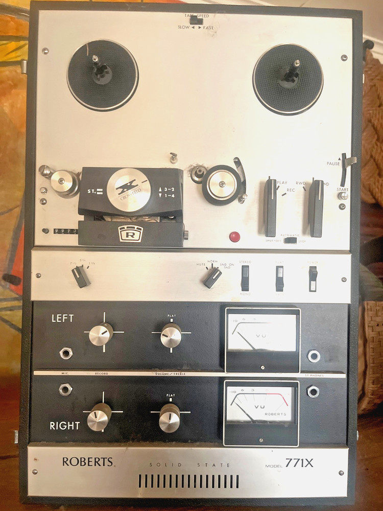 Vintage Roberts 771X Reel-to-Reel Tape Recorder w/ Reels – Complete – For Repair