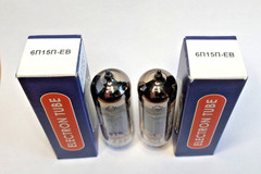 US Stock! 6P15P / EL83 / 6П15П MATCHED PAIR (2pcs) TUBES / VALVES New NOS