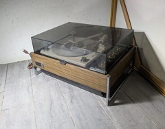 (SOLD AS IS) Vintage Zenith Circle of Sound Record Player Turntable