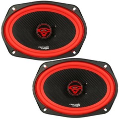Cerwin Vega V69 Vega Series 6×9″ 2‑Way Full‑Range Coaxial Car Speakers – Hybr…