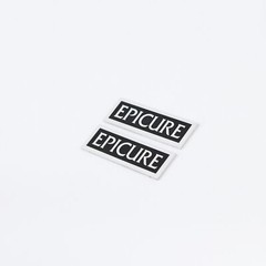 Epicure Speaker Logo Badge Emblem Custom Made 38mm(1.49″)X12.5mm(0.47″)