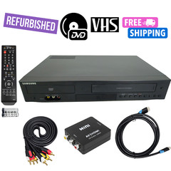 Samsung DVD-V9800 DVD VCR Combo Player VHS HDMI 1080p Up-Scaling