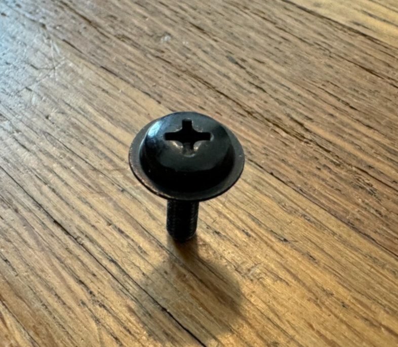 Pioneer RT-909 Case, Cover, Cabinet Screw. OEM Part. Fits RT-707. 8 Available.