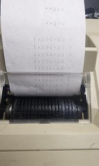 Vintage Casio DL-220 Printing Calculator 12-Digit Electronic With 5 Rolls Paper