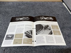 ⭐️ Original Technics SL-1700 Stereo Turntable Dealer Sales Brochure NICE! ⭐️