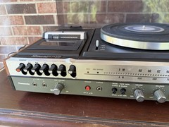 🍊Vintage 1970s Panasonic AM/FM Stereo Turntable Cassette Player | Model SE-1077