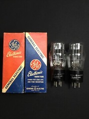 NOS PAIR GE TYPE 82 Coke Bottle POWER Rectifier VACUUM TUBES USA Tested S.7831