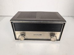 Philco Ford Solid State Radio Vintage Tabletop AM Radio Model R315WA Brown