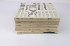 5 POLYESTER CONCERT RECORDING TAPE 1800 FEET 1.0 MIL 7″ REEL TO REEL TAPES USED