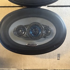 PIONEER ELECTRONIC CORP. Coaxial Four Way Speakers 2x SP-6980 250W 50 W NOM 580g