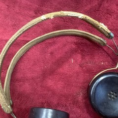 Pair Of Nathaniel Baldwin Vintage Headphones 1.5K Ohms Tested