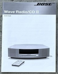 Bose Wave Radio CD 2 – Owners Guide User Manuals Original Instruction Booklets