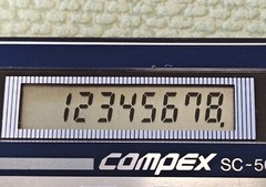 Mini Solar Calculator – Complex SC-50 – Working – Early 70s Credit Card Size!