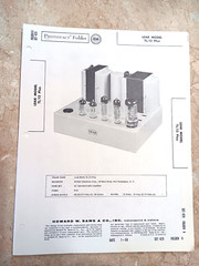 Original SAMS PHOTOFACT 429-8 LEAK TL/12 PLUS – EL84 POWER AMP